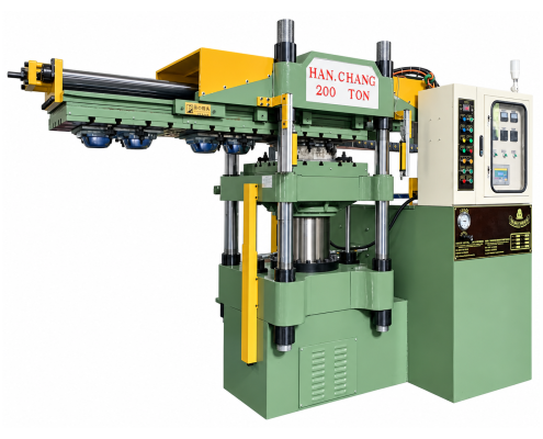 漢菖三色美耐皿餐具成型機 / Han Chang three-color melamine molding machine / 汉菖三色密胺餐具模压成型机