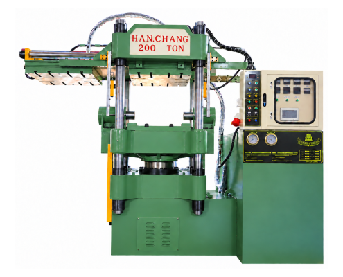 漢菖雙色美耐皿杯模機 / Han Chang two-color melamine cup molding machine / 汉菖双色密胺杯类成型机